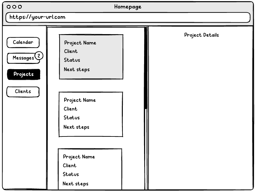 Projects View